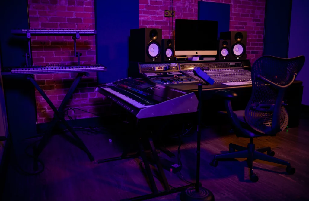 Number one recording studio in Houston, Studio 713's Studio B