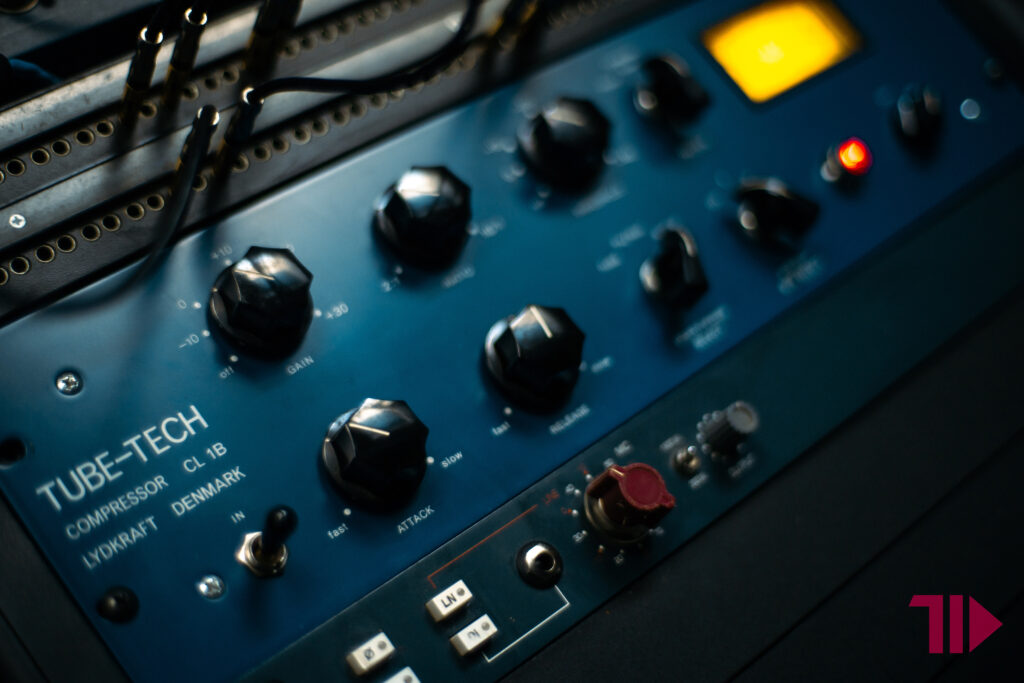 Number one recording Studio uses industry standard Tube-Tech CL1B Compressor